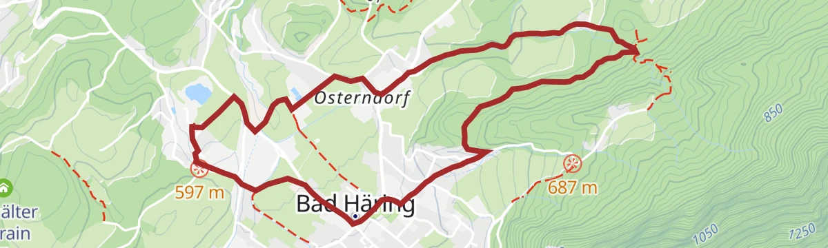 Route map: Wasserfall Runde